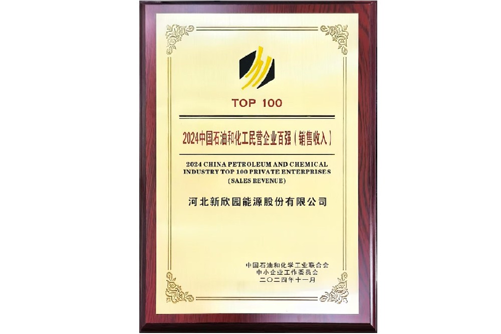 Top 100 Private Enterprises in China's Petroleum and Petrochemical Industry (Sales Revenue) in 2024