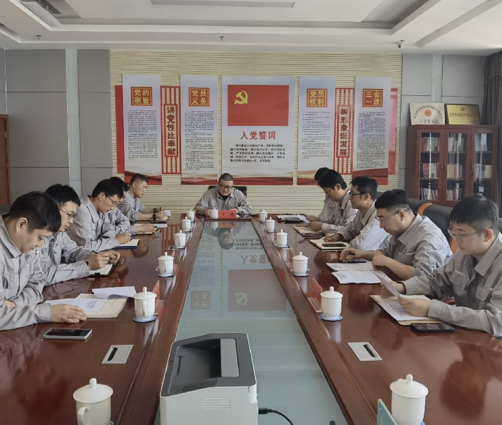 新欣园公司组织全员学习贯彻集团2025年上半年工作会议精神